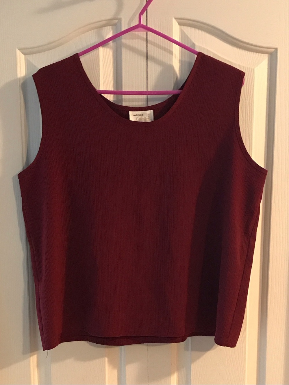🇨🇦 Tradition Collection 🇨🇦 Dressy Sleeveless Top size 18